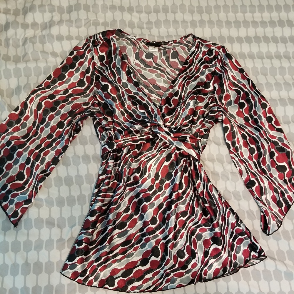 ** Beautiful Work Blouse with Belt **